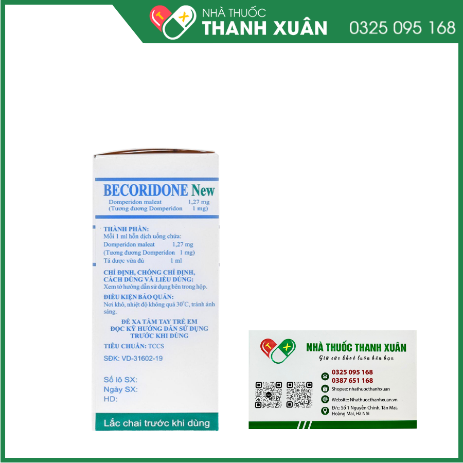 Becoridone New điều trị triệu chứng nôn và buồn nôn
